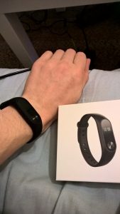 Xiaomi Mi Band 2 ant rankos