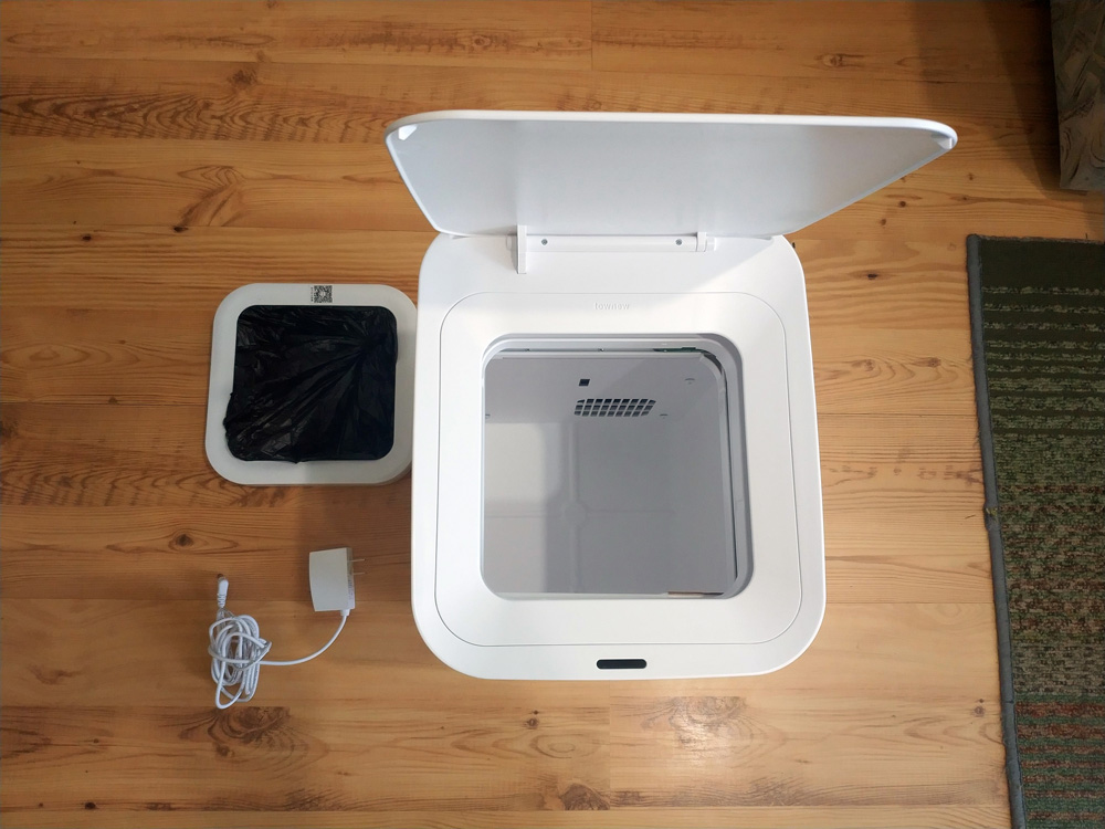 Xiaomi Townew T1 - išmani šiukšlių dėžė? - 34.lt